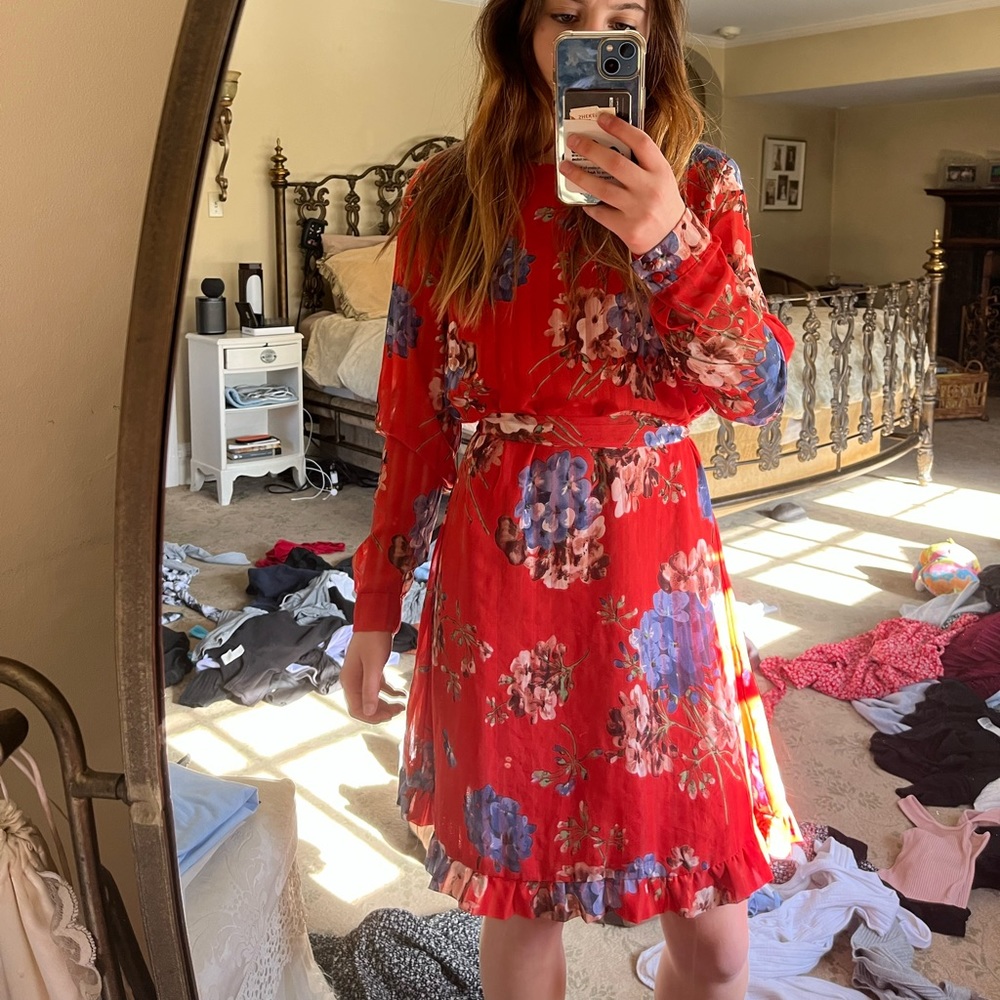 Vibrant Floral dress